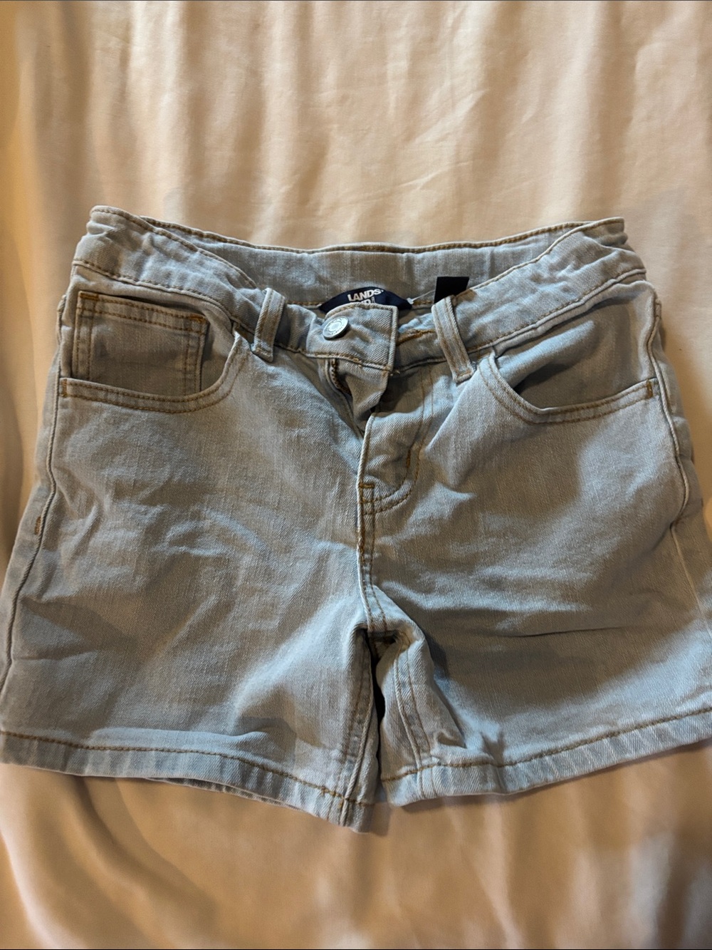 Lands' End Light Blue Denim Jean Shorts
